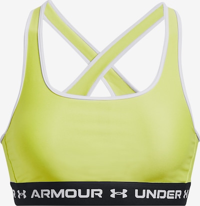 UNDER ARMOUR Sports Bra in Yellow / Black / White, Item view
