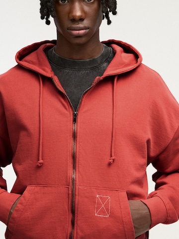 Pull&BearGornji dio trenirke 'STWD' - crvena boja