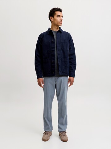 JACK & JONES Loosefit Chinohousut 'JPSTKane JJDave' värissä harmaa