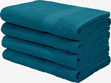 MY HOME Towel in Blue: front