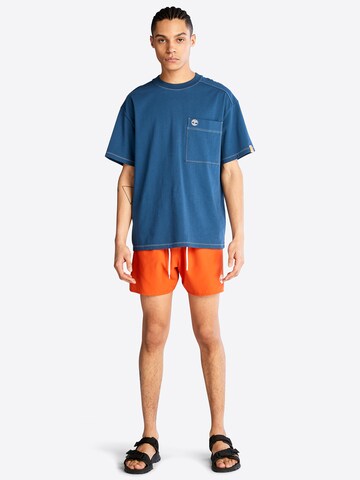 TIMBERLAND Regular Board Shorts 'Solid Swim' in Orange