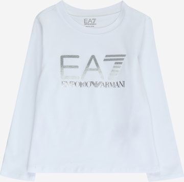 EA7 Emporio Armani Shirt in Wit: voorkant