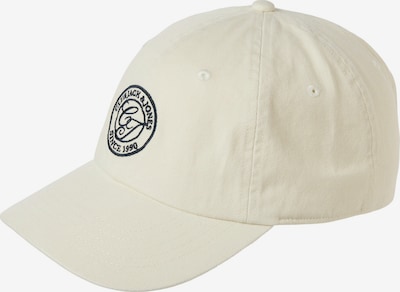 Kepurė 'JACSOFT' iš JACK & JONES, spalva – tamsiai mėlyna / balkšva, Prekių apžvalga