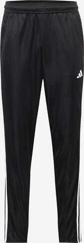 ADIDAS PERFORMANCE Regular Sports trousers 'Essentials' in Black: front