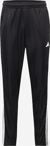 ADIDAS PERFORMANCE Regular Sports trousers 'Essentials' in Black: front