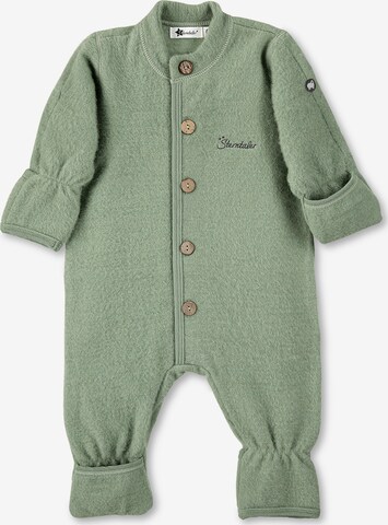 STERNTALER Dungarees in Green: front