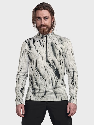 Schöffel Functioneel shirt 'Schöffel x Tom Hegen' in Wit: voorkant