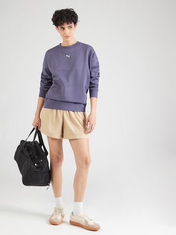 PUMA Sport sweatshirt 'ESS' i blå