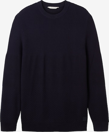 TOM TAILOR Sweater in Blue: front