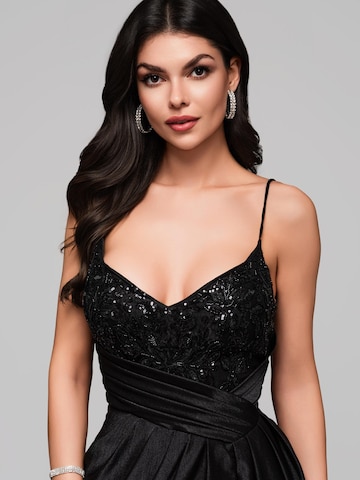 Ombre - Vestido de noche en negro