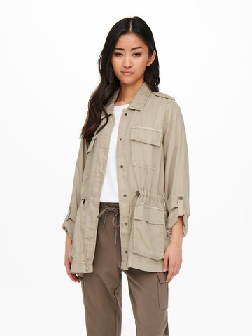 ONLY Jacke 'Kenya' in Beige: predná strana