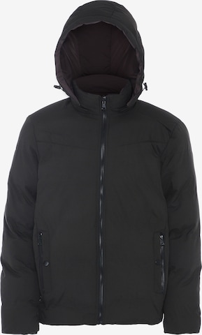 ICELOS Winter Jacket in Black: front