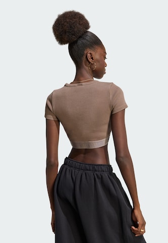 T-shirt 'Essentials' ADIDAS ORIGINALS en marron