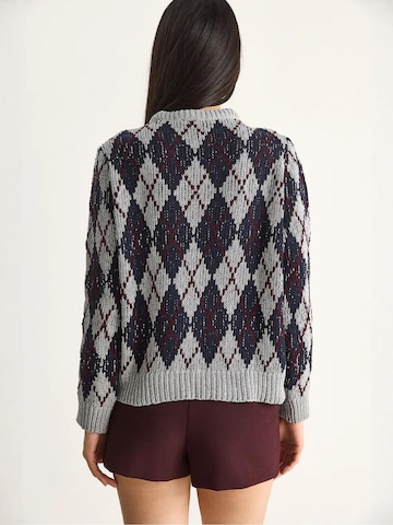 Bianco Lucci - Pullover 'Pullover' em cinzento