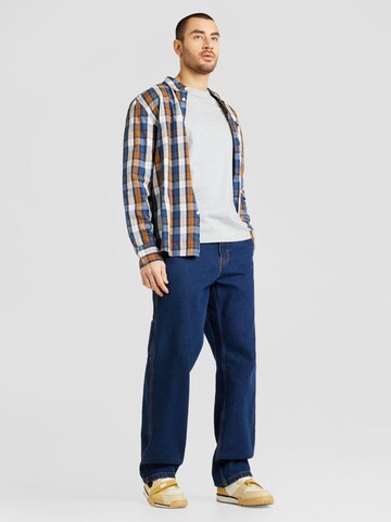 MUSTANG Regular Fit Hemd in Blau