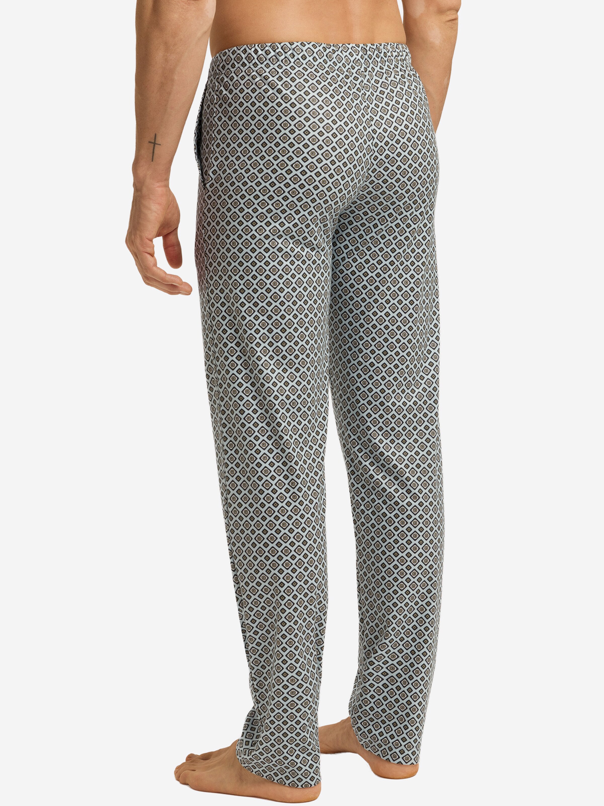 Hanro Pyjamahose ' Night & Day ' in Grau