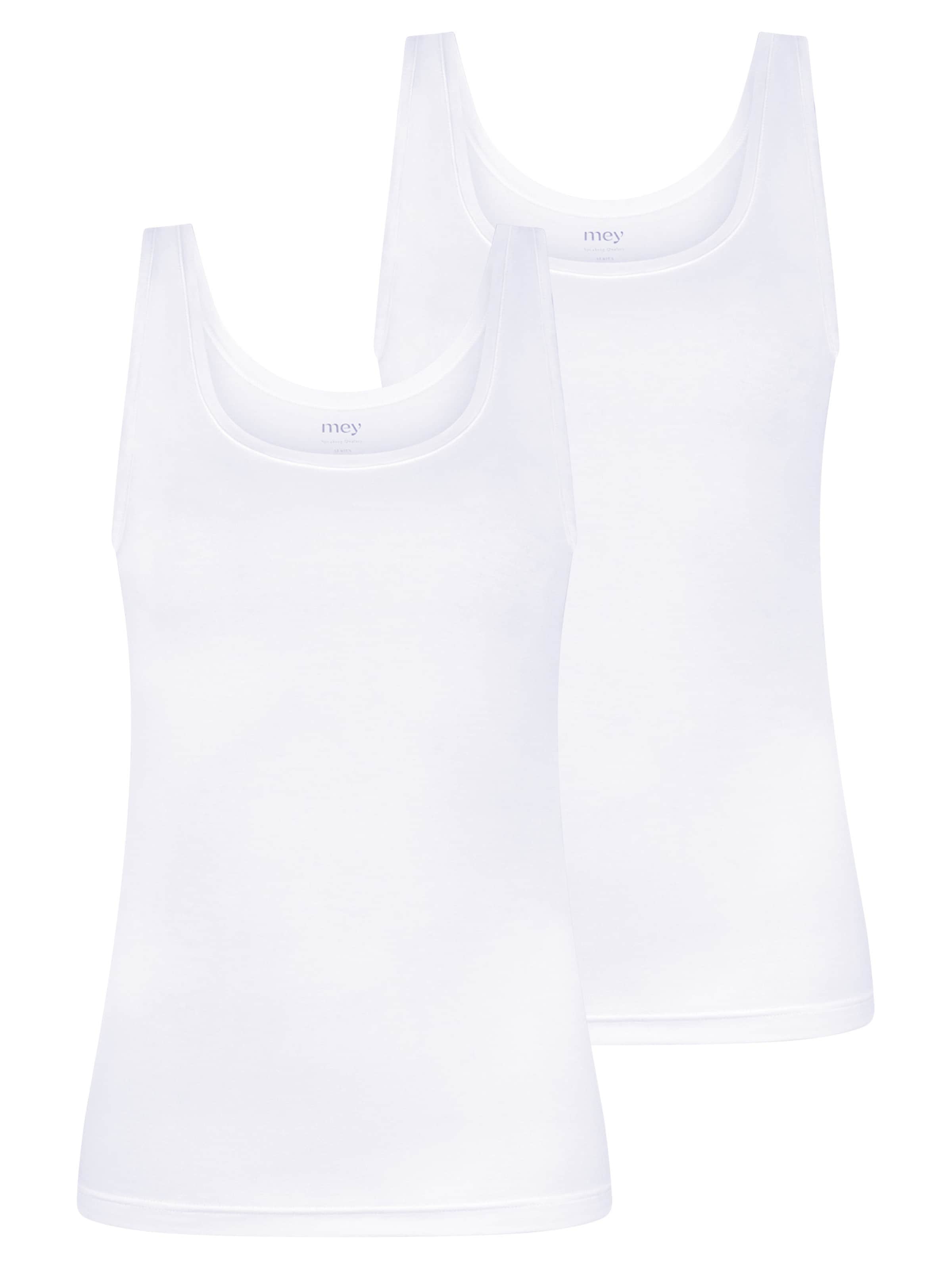 Mey Unterhemd 'Organic' in weiß, Produktansicht
