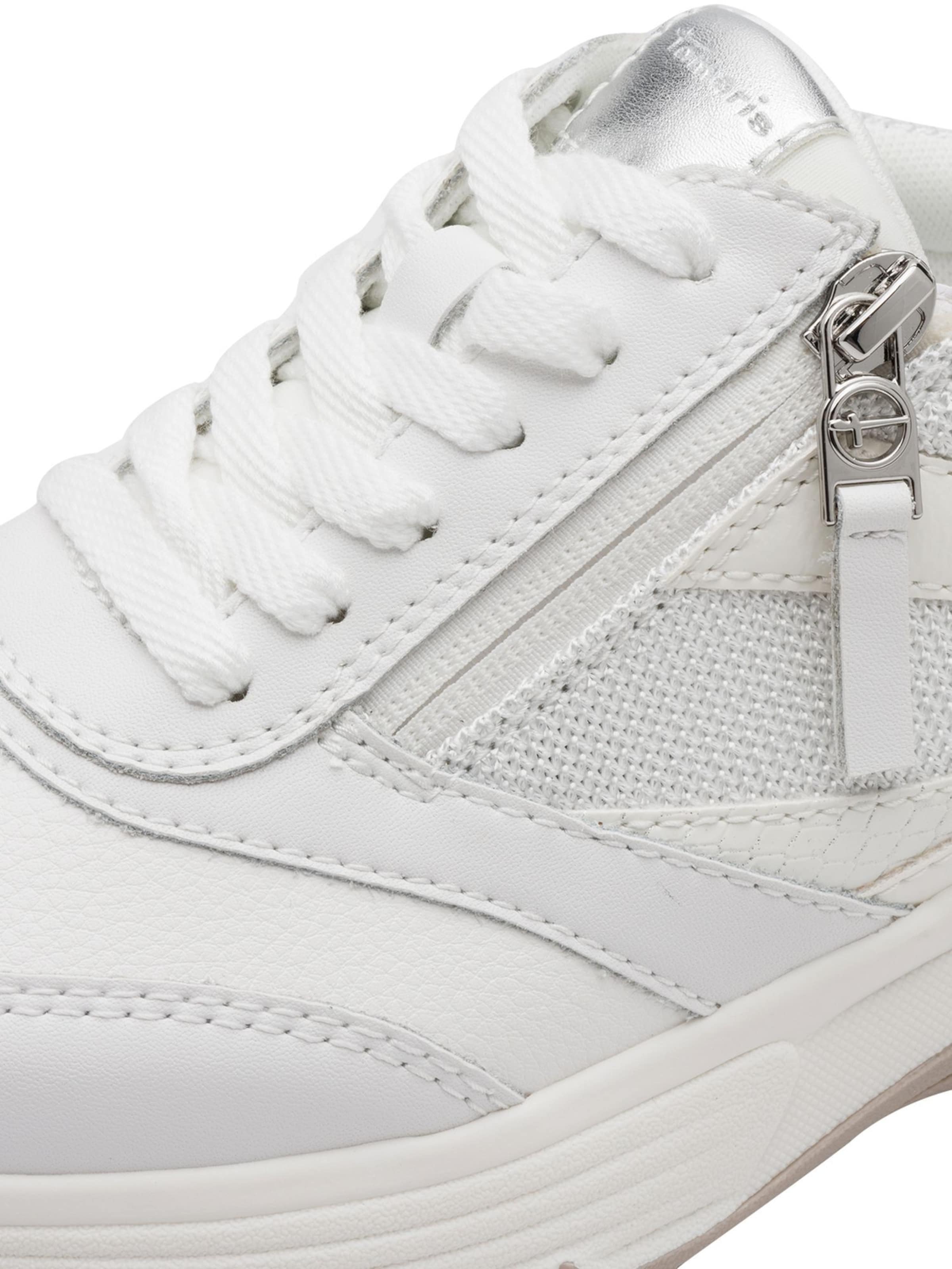 Baskets basses Tamaris en blanc