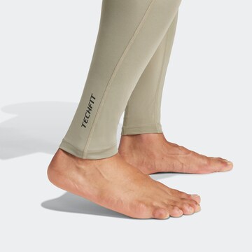 ADIDAS PERFORMANCE - Skinny Pantalón deportivo en verde