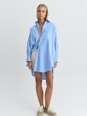 FEMSSY Tunika 'TUNIC STRIPE DRESS BLUE' – modrá