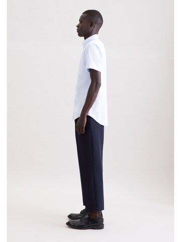 SEIDENSTICKER Regular Fit Businesshemd in Blau