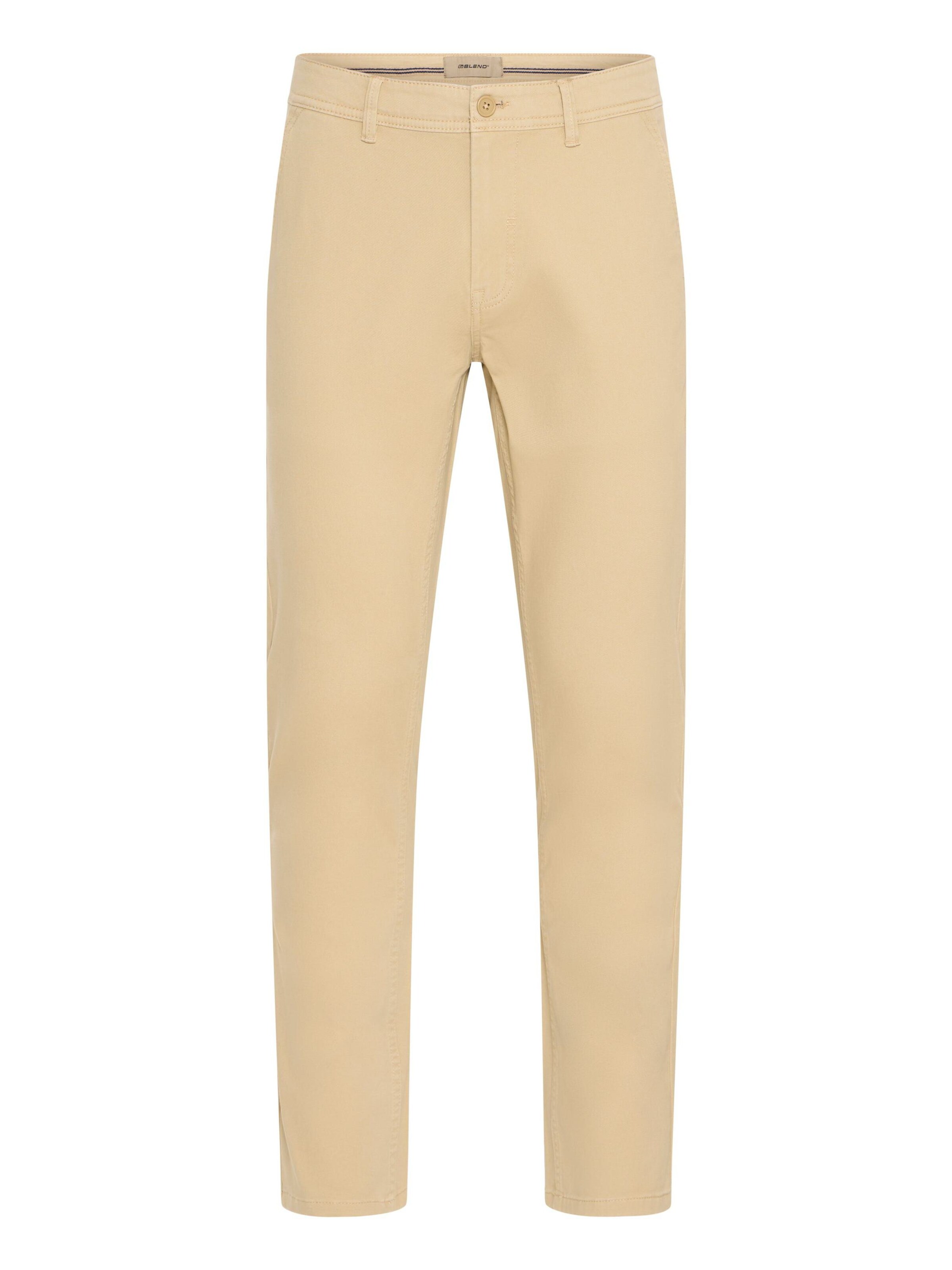 BLEND Regular Chino ' BHEDNAN twill pant ' in Bruin: voorkant