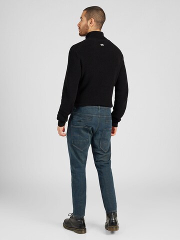 Coupe slim Jean 'D-Staq 3D' G-Star RAW en bleu