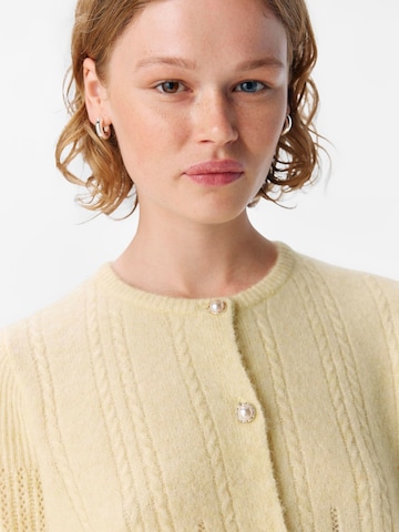 Cardigan OBJECT en jaune