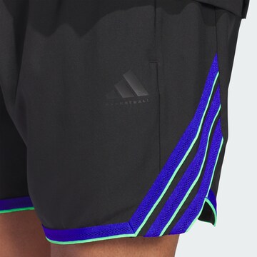 ADIDAS PERFORMANCE Loose fit Sports trousers 'Crazy Lite' in Black