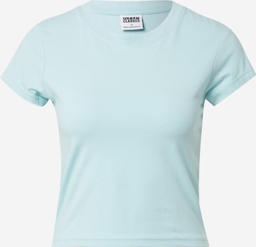 T-shirt Urban Classics en bleu : devant