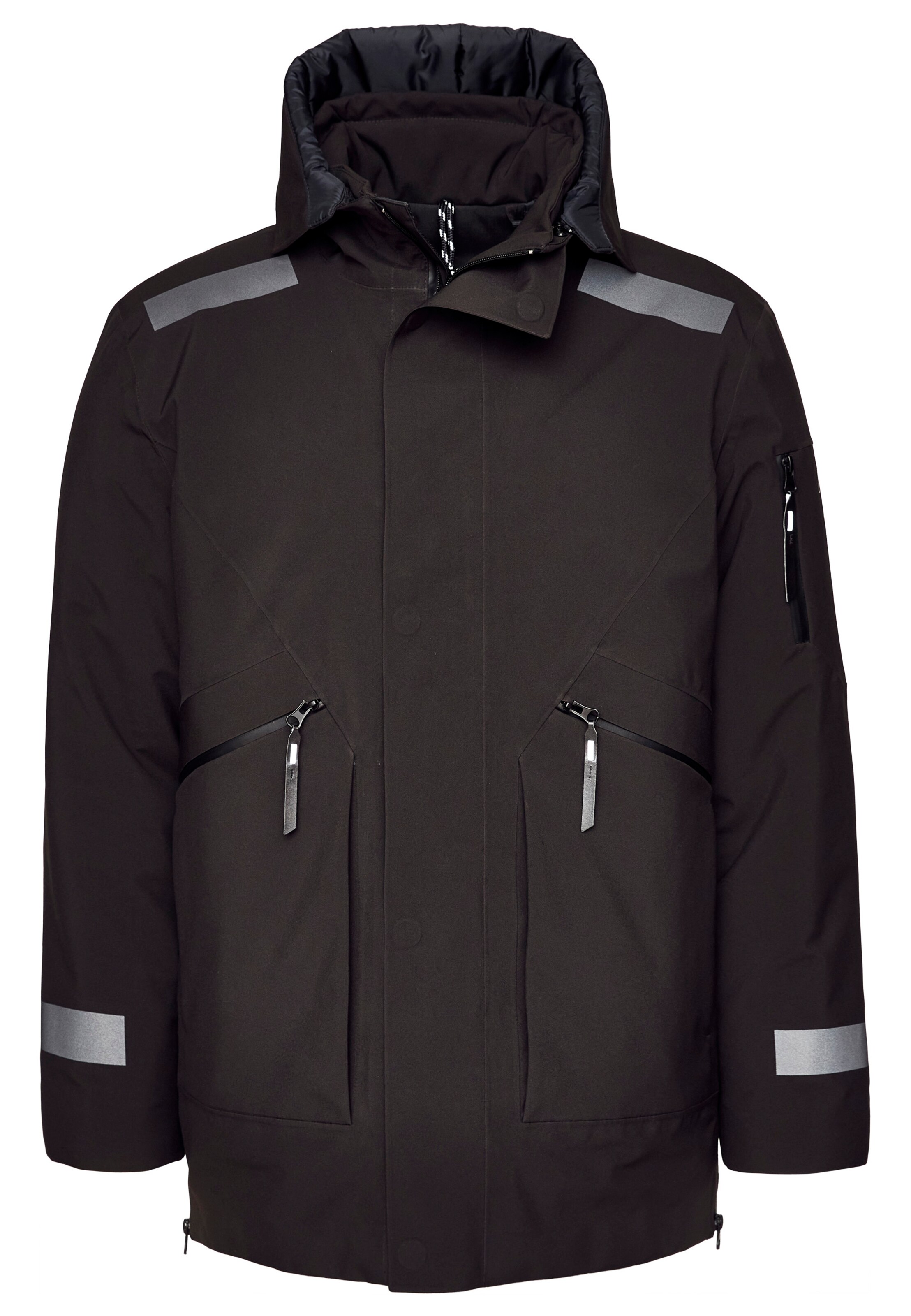 NEW CANADIAN Performance Jacket 'Alpha Voyager' in Black: front