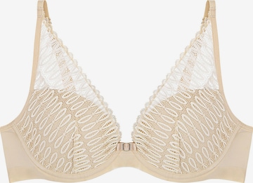 TRIUMPH Bra ' Aura Spotlight ' in Beige: front