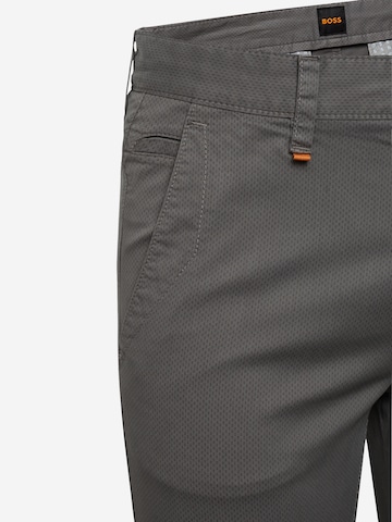 BOSS Orange Slimfit Hose in Grau