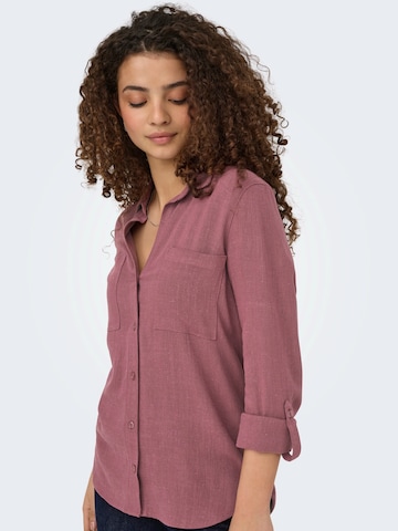 ONLY Bluzka 'ONLYASMIN-SIESTA' w kolorze różowy