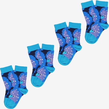 UNABUX Socks ' Prints ' in Mixed colours: front