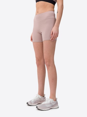 Skinny Pantaloni sportivi di 4F in beige