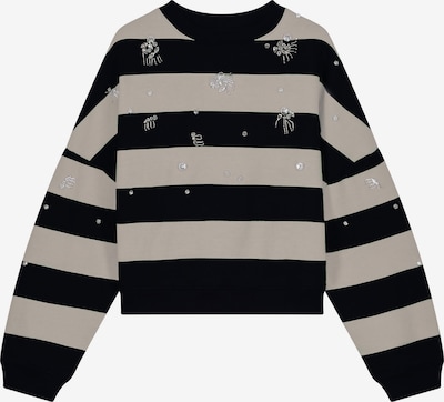 Fabienne Chapot Collegepaita 'Ronny' värissä musta / valkoinen, Tuotenäkymä