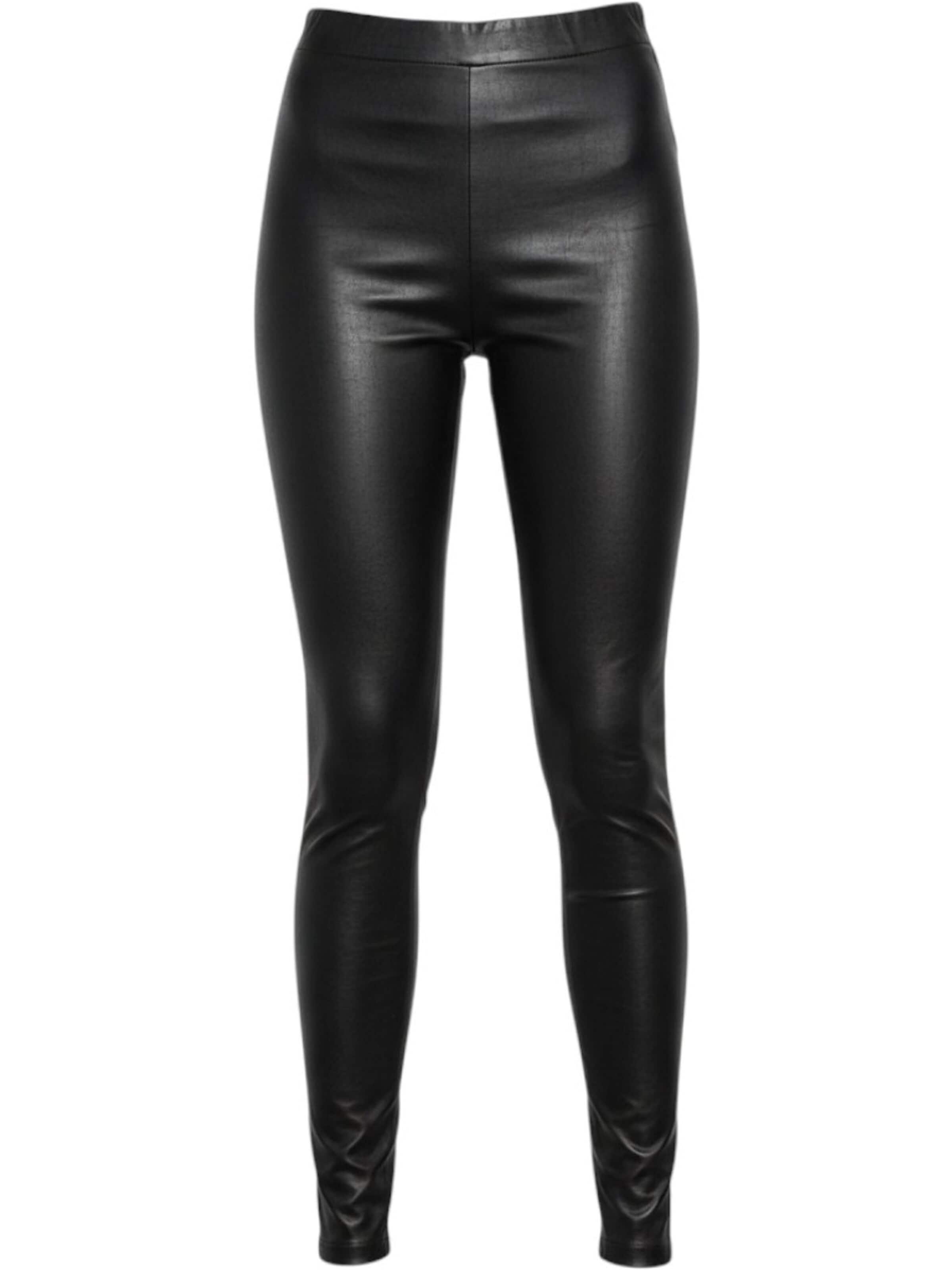Ocoza Regular Pants in Black: front