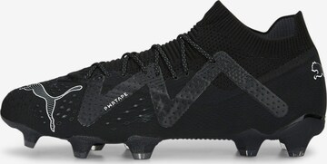 Chaussure de foot 'Future Ultimate' PUMA en noir : devant