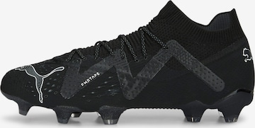 Chaussure de foot 'Future Ultimate' PUMA en noir : devant