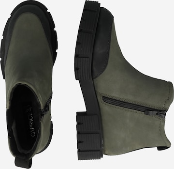 CAPRICE Chelsea Boots in Green