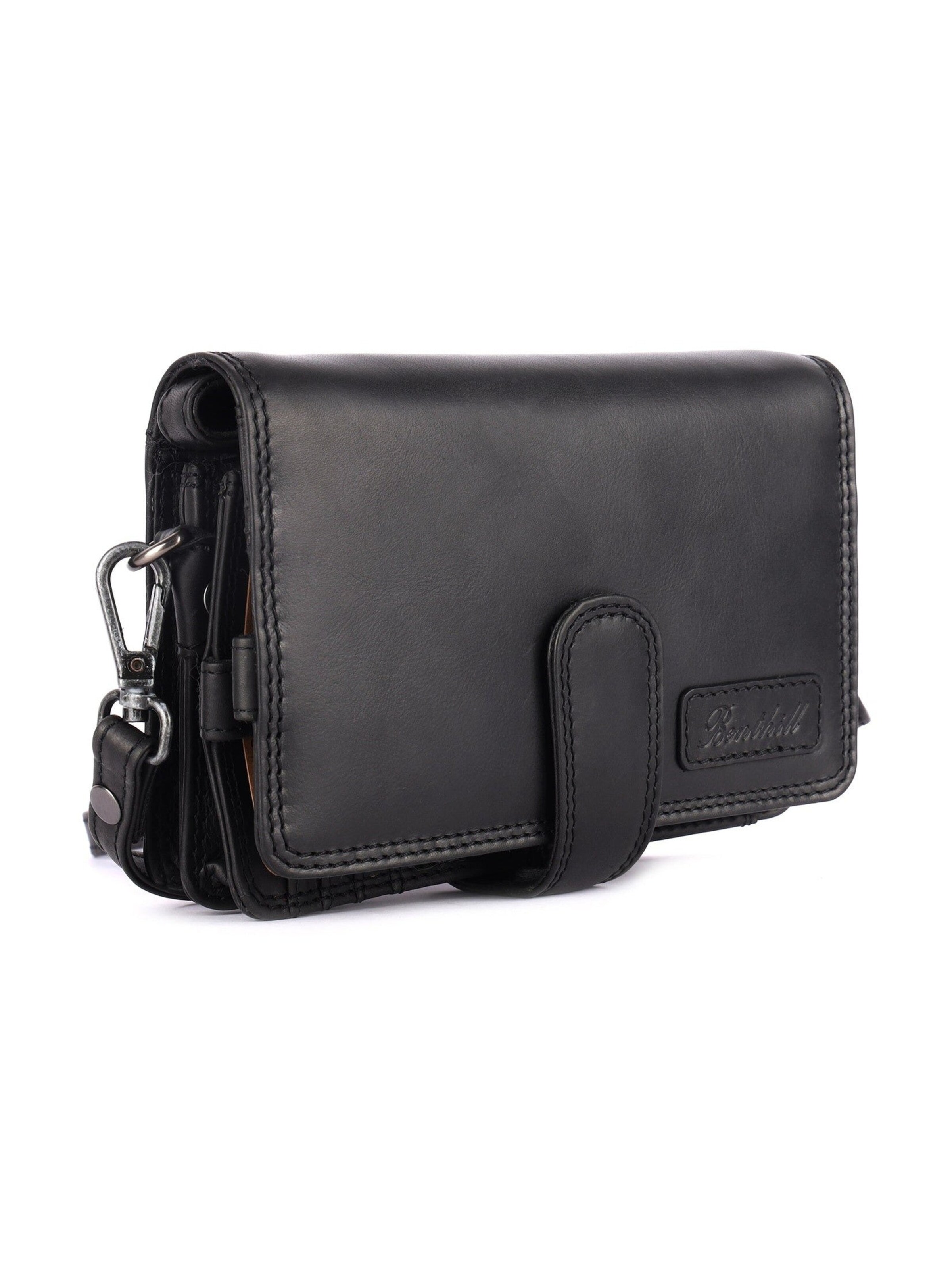 Benthill Crossbody Bag in Black: front