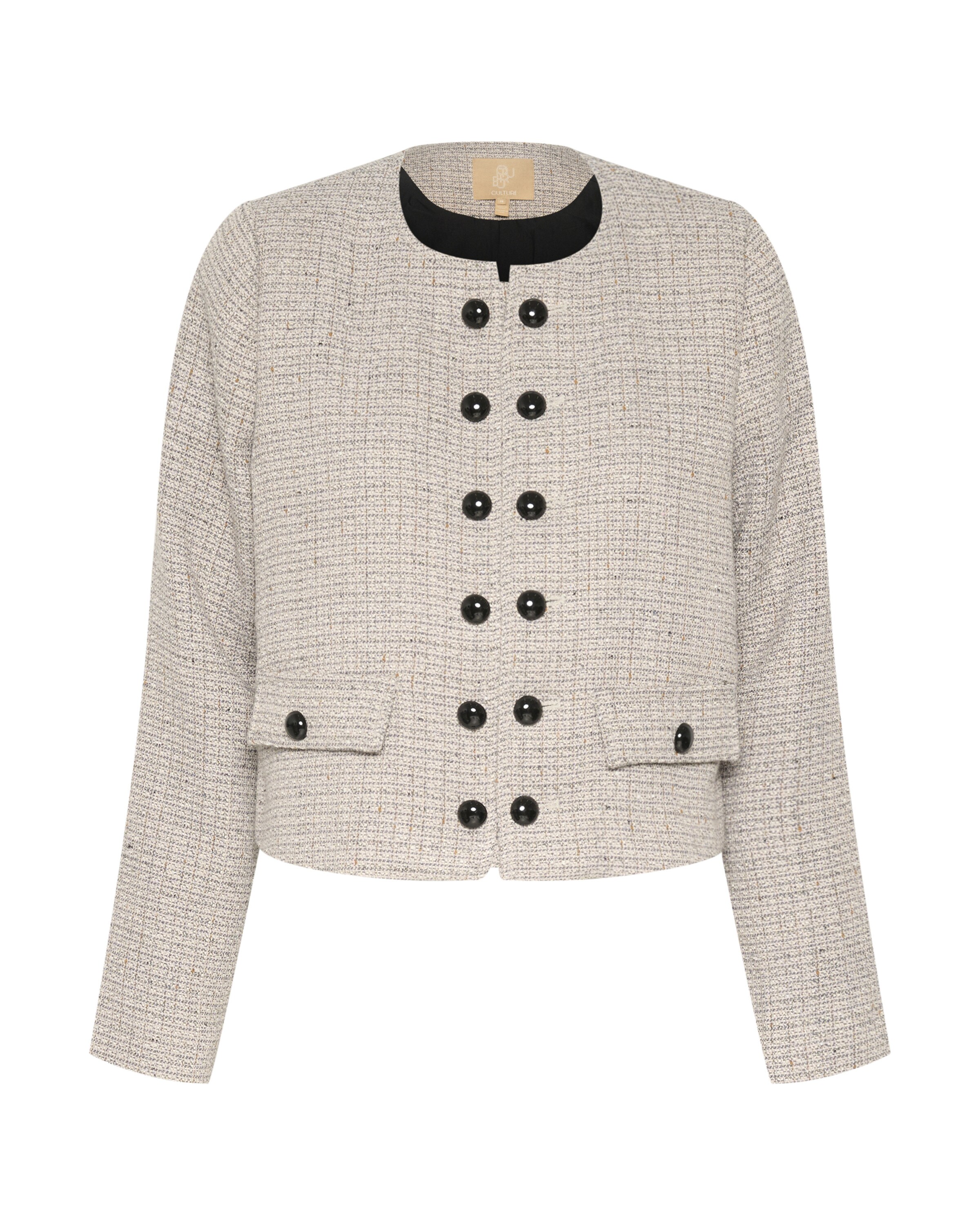 CULTURE Übergangsjacke in dunkelgrau / schwarz, Produktansicht