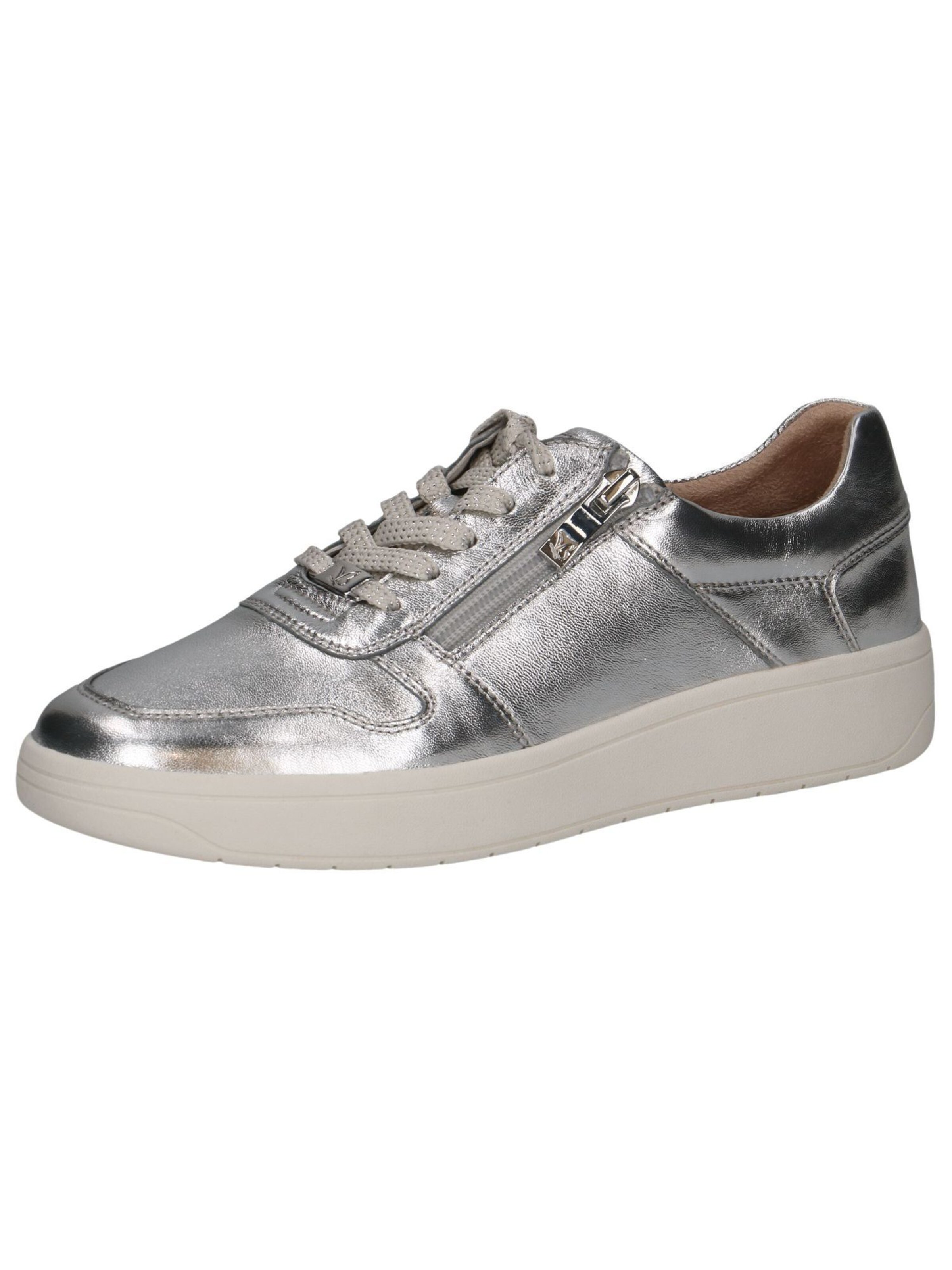 CAPRICE Sneakers in Silver: front