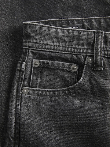 Jack & Jones Junior Loose fit Jeans 'JJIChris JJIOriginal' in Black
