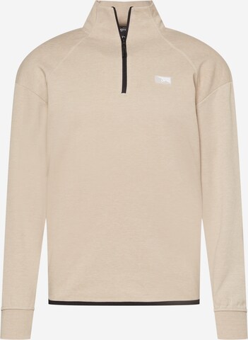 JACK & JONES Sweatshirt 'Air' in Beige: voorkant