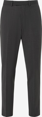 Thomas Goodwin Regular Pleated Pants '3938-20030' in Grey: front