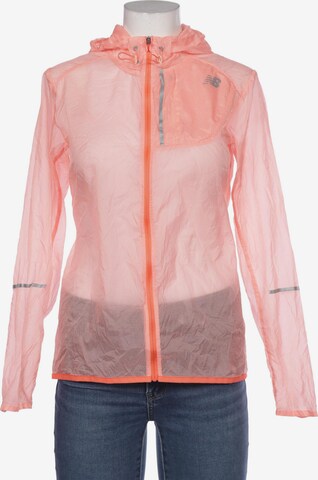 new balance Jacket & Coat in S in Orange: front