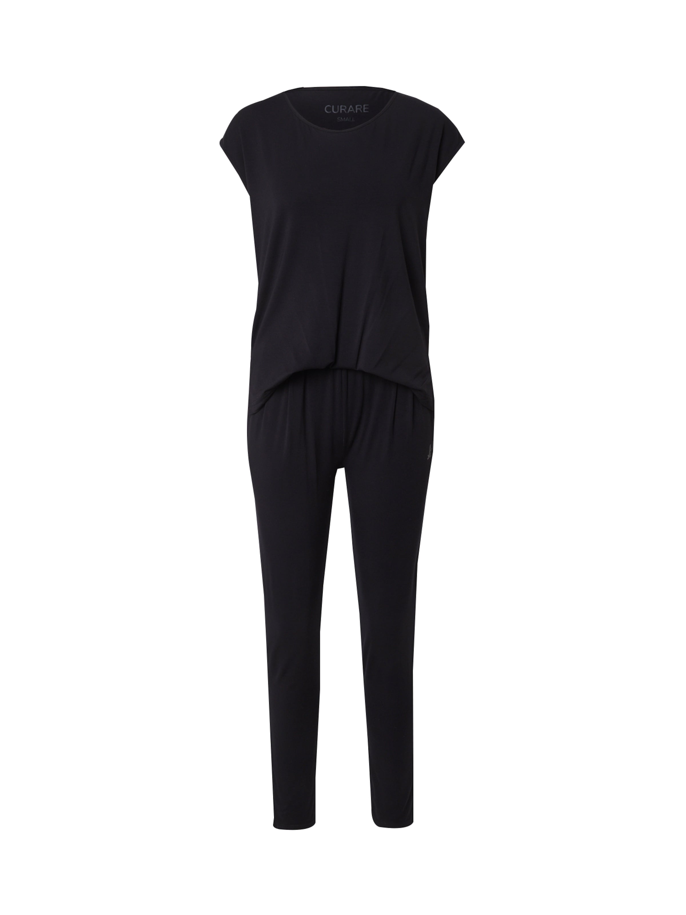 CURARE Yogawear Tepláková souprava – černá: přední strana