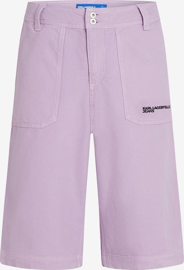 KARL LAGERFELD JEANS Housut koossa 40 värissä laventeli / musta, Tuotenäkymä